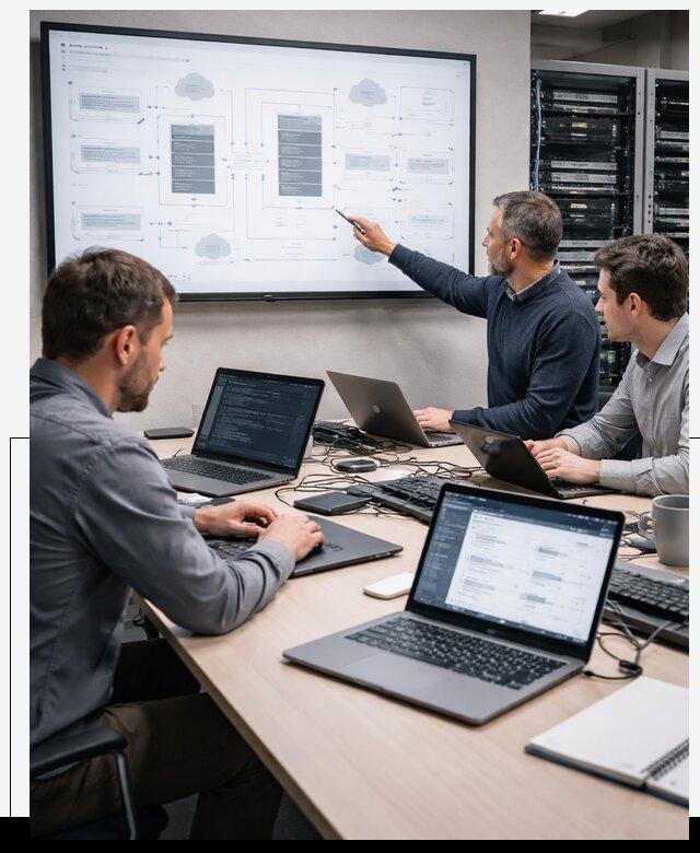 Системная интеграция, внедрение и сопровождение IT-решений в Кимовске