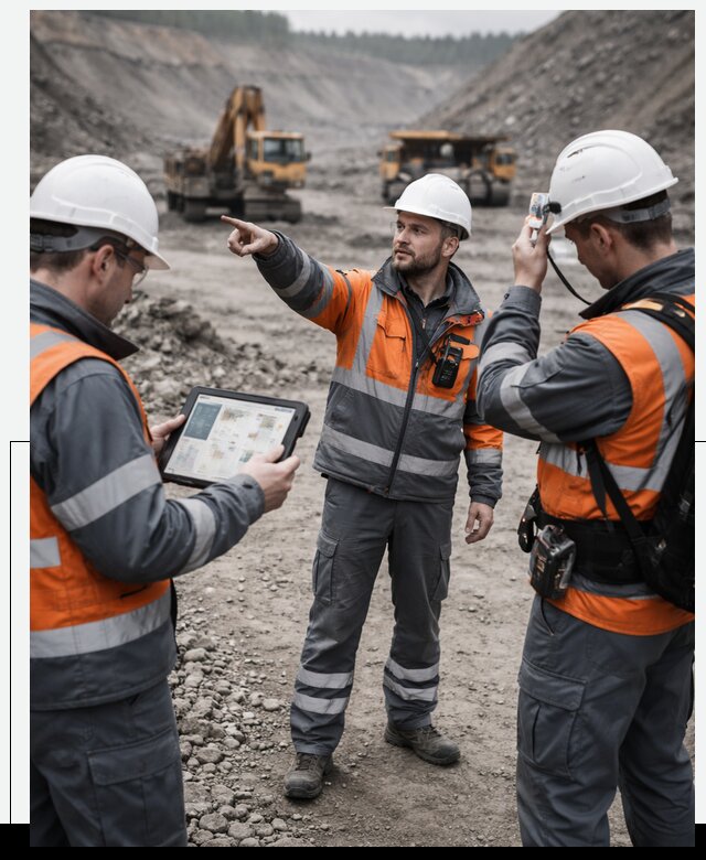 Система контроля персонала для горнодобывающей отрасли в Кимовске