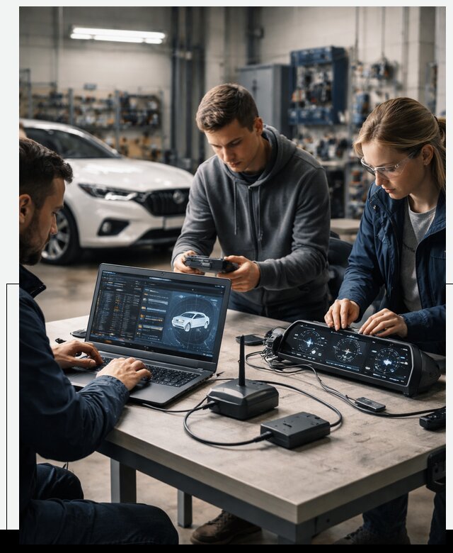 Разработка Connected Car и ПО для автопрома в Кимовске