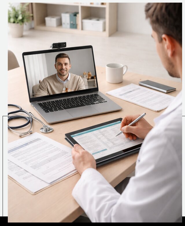 Разработка платформы телемедицины и видеоконсультаций в Кимовске